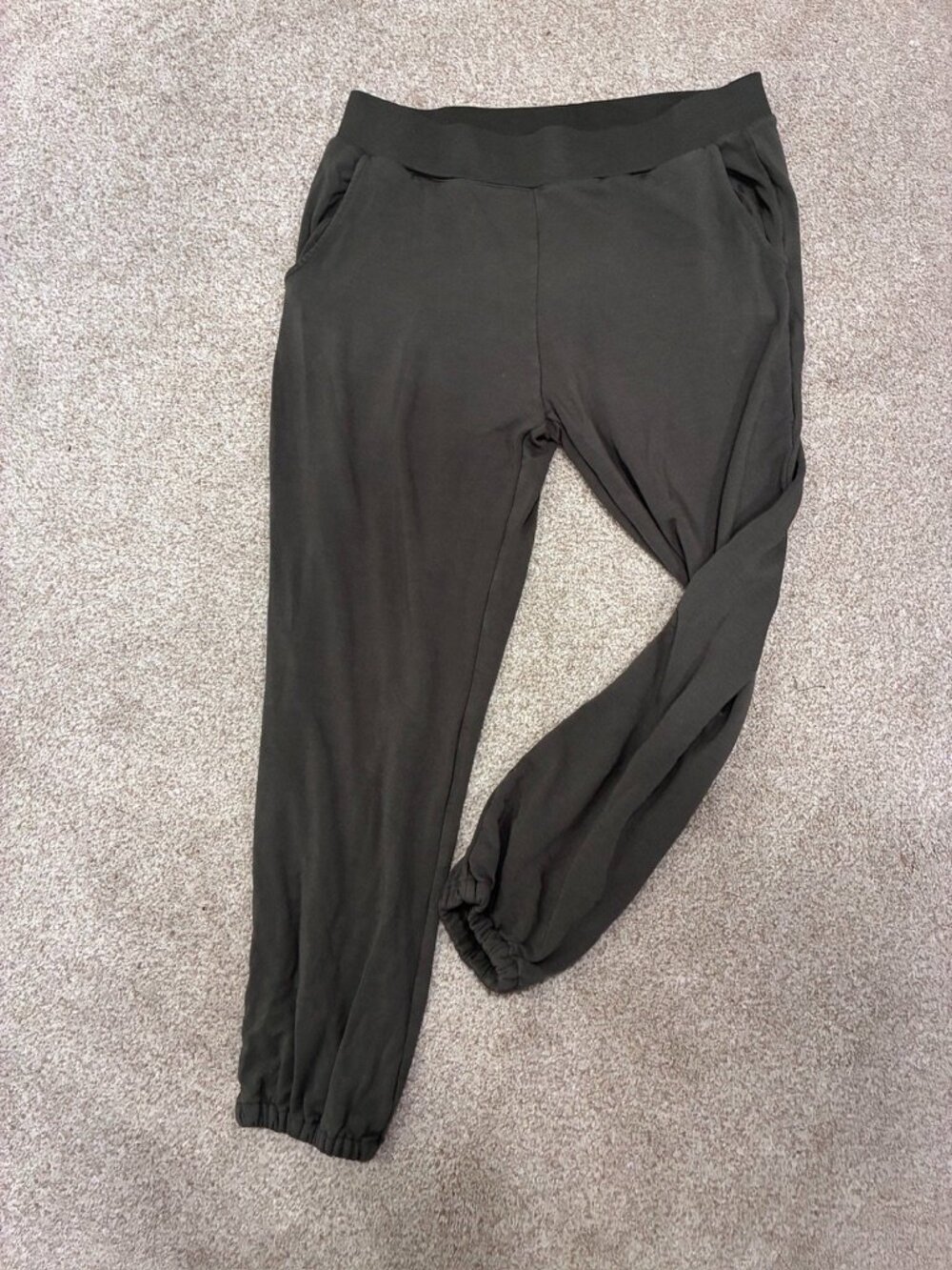 Search for Sanity Dark Green Fleece Lined Joggers L